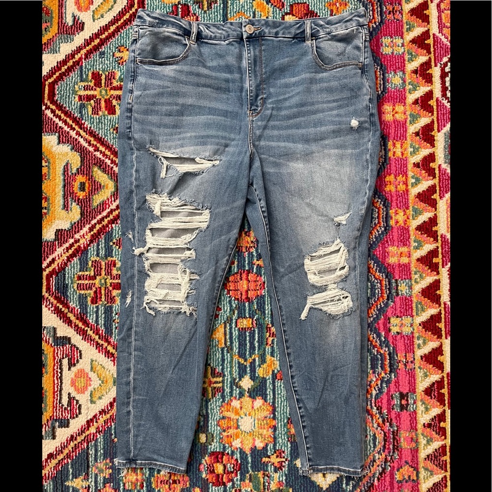 AE ripped jeans